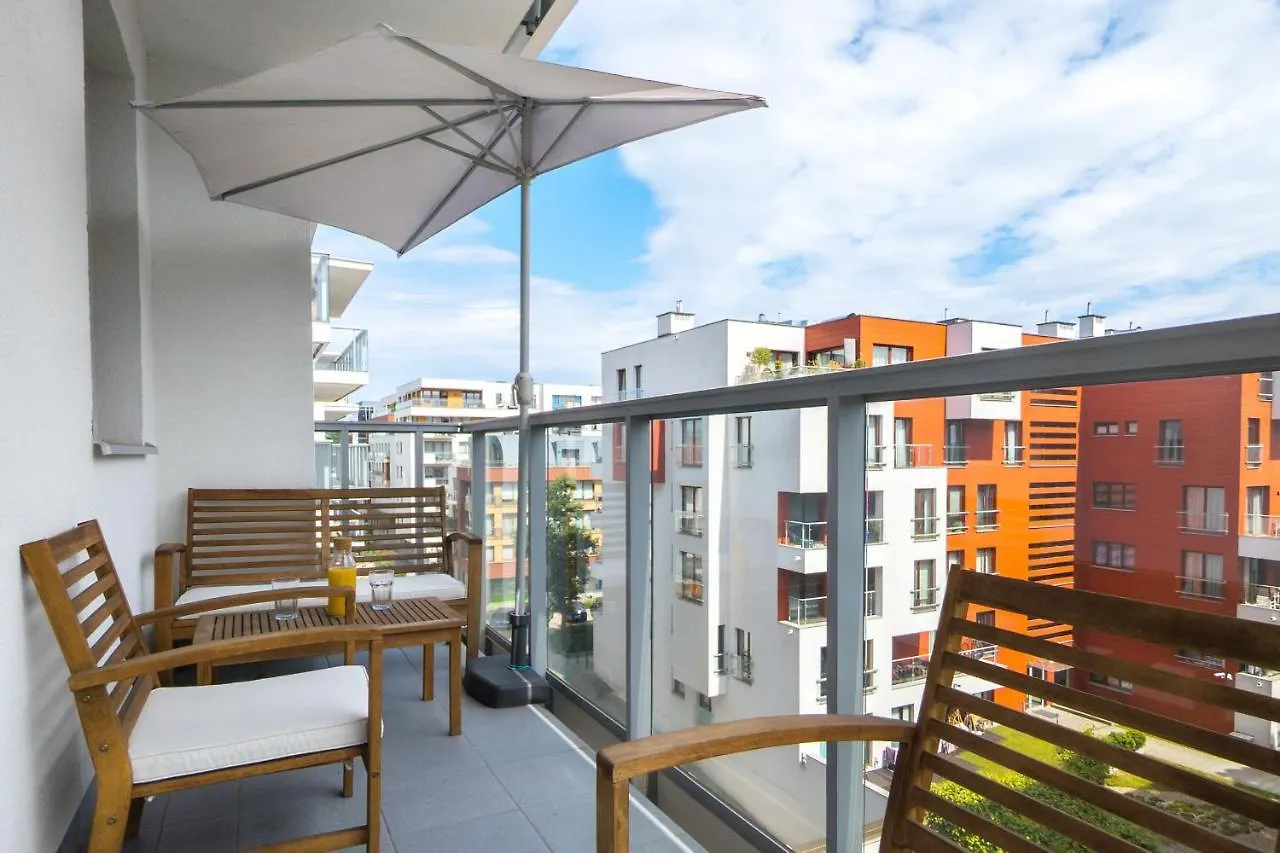 Garnizon Apartment For 6 Guests With Parking & Balcony By Noclegi Renters Gdansk